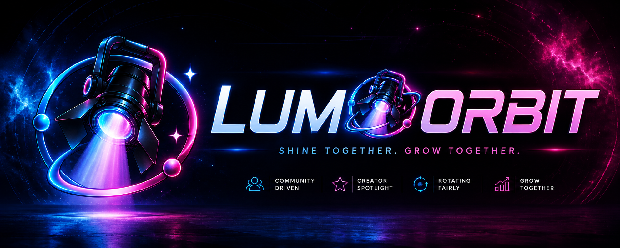 LumoOrbit — Shine Together. Grow Together.